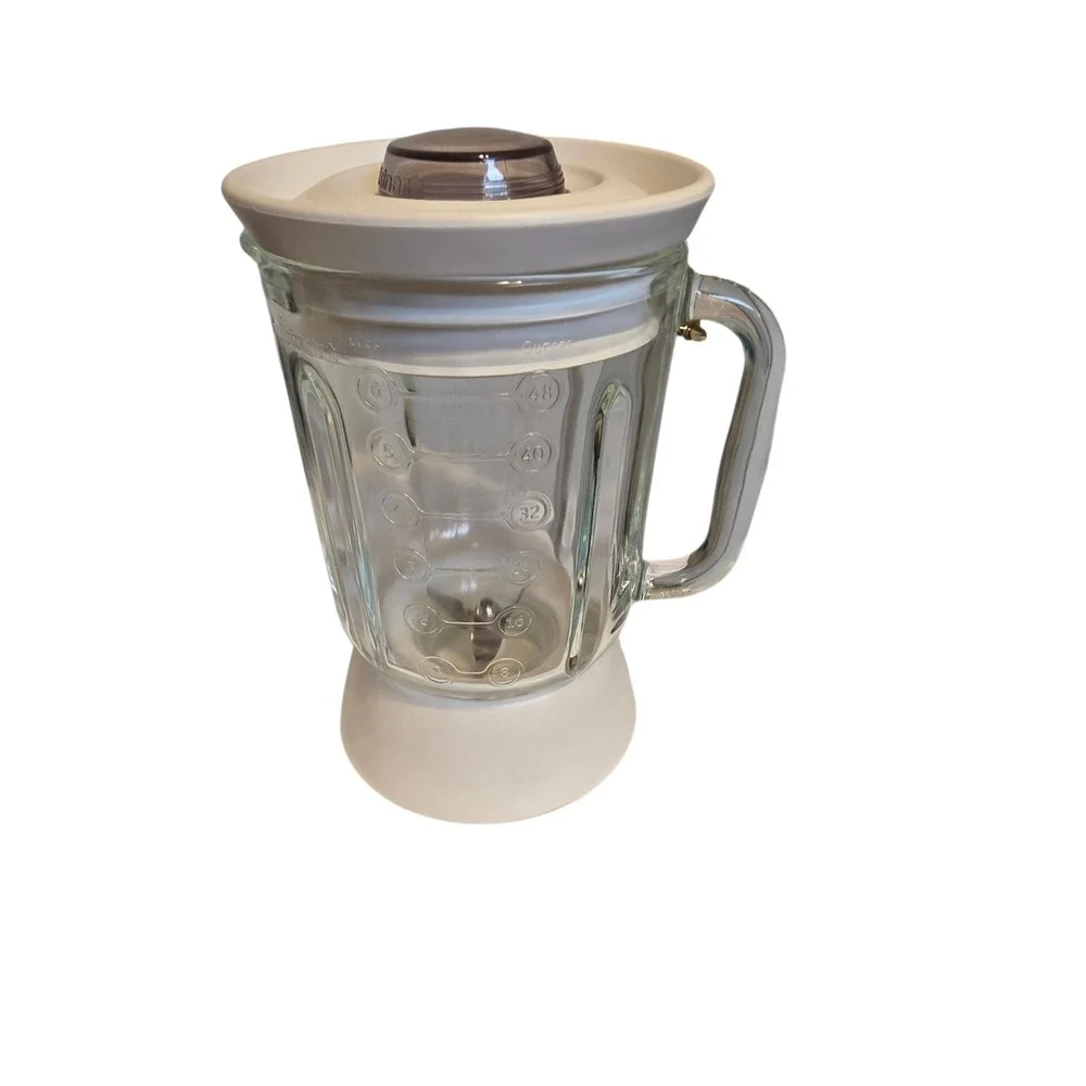 Replacement 48 Oz-6 Cup Glass‎ Jar Cuisinart Smart Power Duet Blender